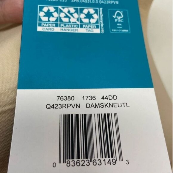 Vanity Fair Lingerie® Beauty Back Back Smoother Full- ... Color: Damask Size: 44 - Picture 5 of 5